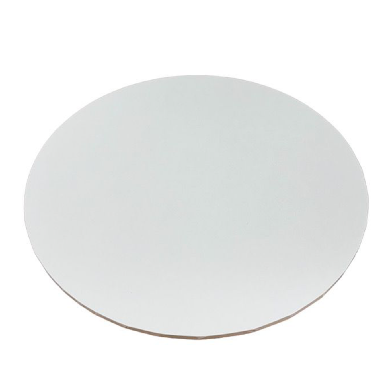 Masonite Cake Board WHITE - Βάση τούρτας από τυπωμένο ξύλο σε λευκό 20εκ