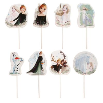 Dekora Disney Frozen Cake Toppers 16τμχ- Σετ 16 τμχ τόπερ Frozen