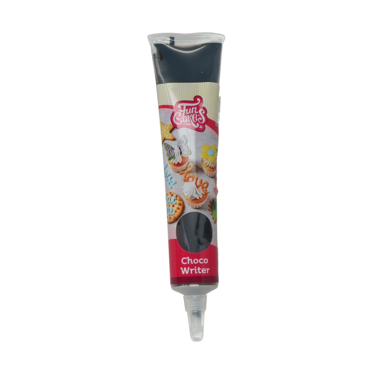Funcakes Choco Writer 25g BLACK-Γλάσο σε μαύρο χρώμα