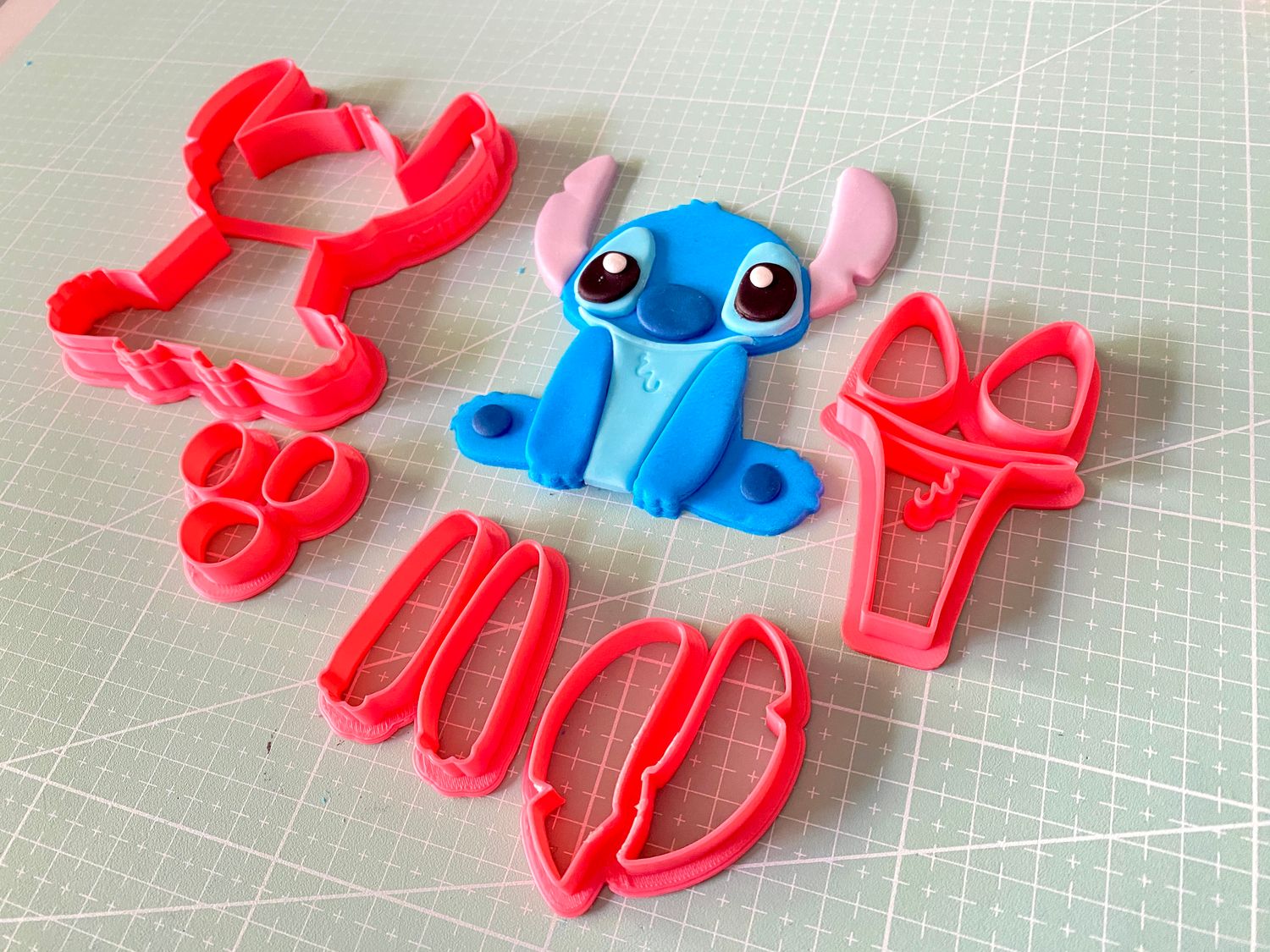 CBS Σετ 5 τμχ κουπάτ STITCH 10εκ