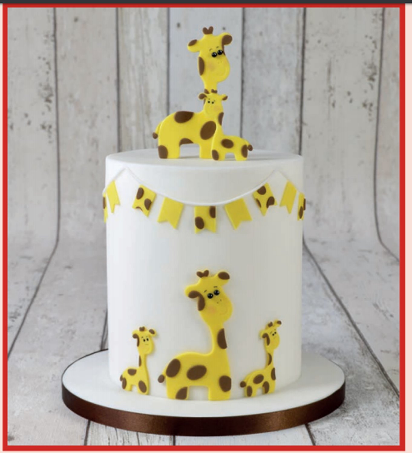 FMM Cutters -Mummy &amp; Baby GIRAFFES -Σετ 2τεμ κουπ πατ Καμηλοπάρδαλη Μαμά &amp; Μωράκι
