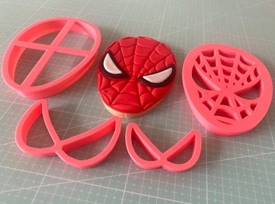 CBS Σετ 4 τμχ κουπάτ SPIDERMAN 8εκ, 9εκ ή 10εκ