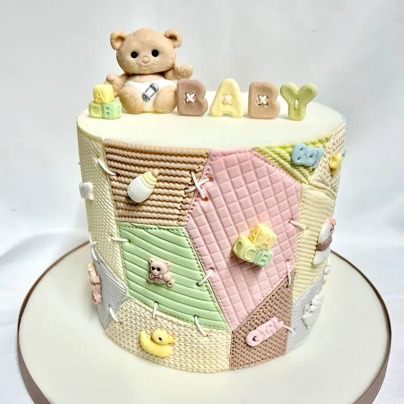 Katy Sue Silicone Mould -BABY BEAR &amp; BOTTLE -Καλούπι Σιλικόνης Αρκουδάκι