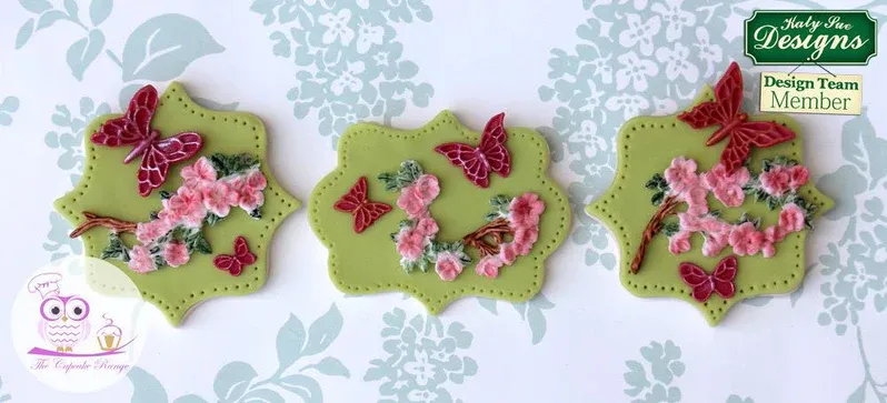 Katy Sue Silicone Mould -MINI BUTTERFLIES - Καλούπι Σιλικόνης Μίνι  Πεταλούδες