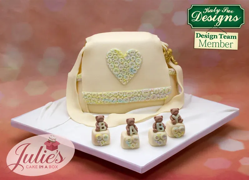 Katy Sue Silicone Mould -BABY TEDDY BEAR -Καλούπι Σιλικόνης Αρκουδάκι