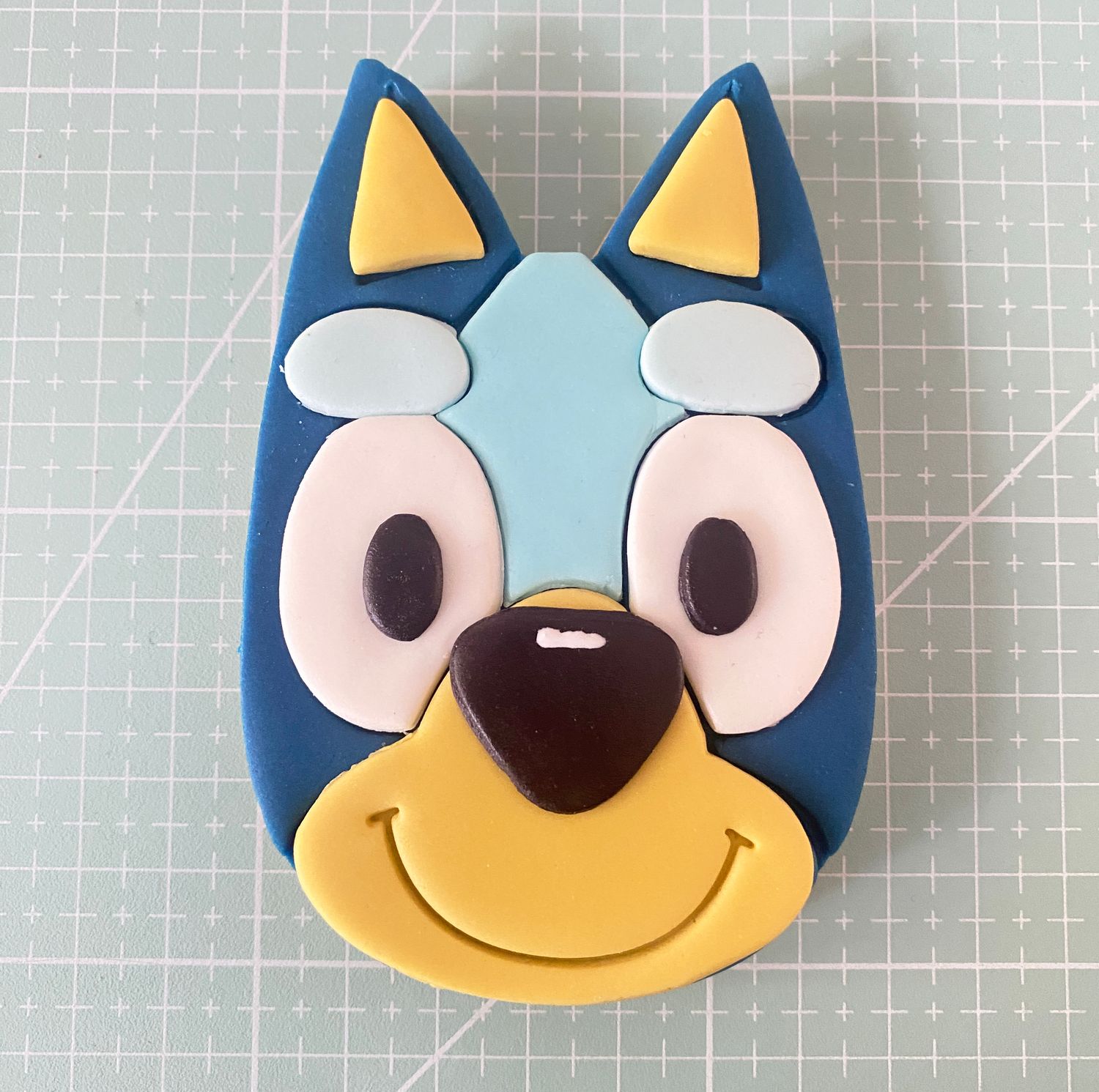 CBS Σετ 7τμχ κουπάτ BLUEY (ΚΕΦΑΛΙ) 8εκ, 9εκ ή 10εκ