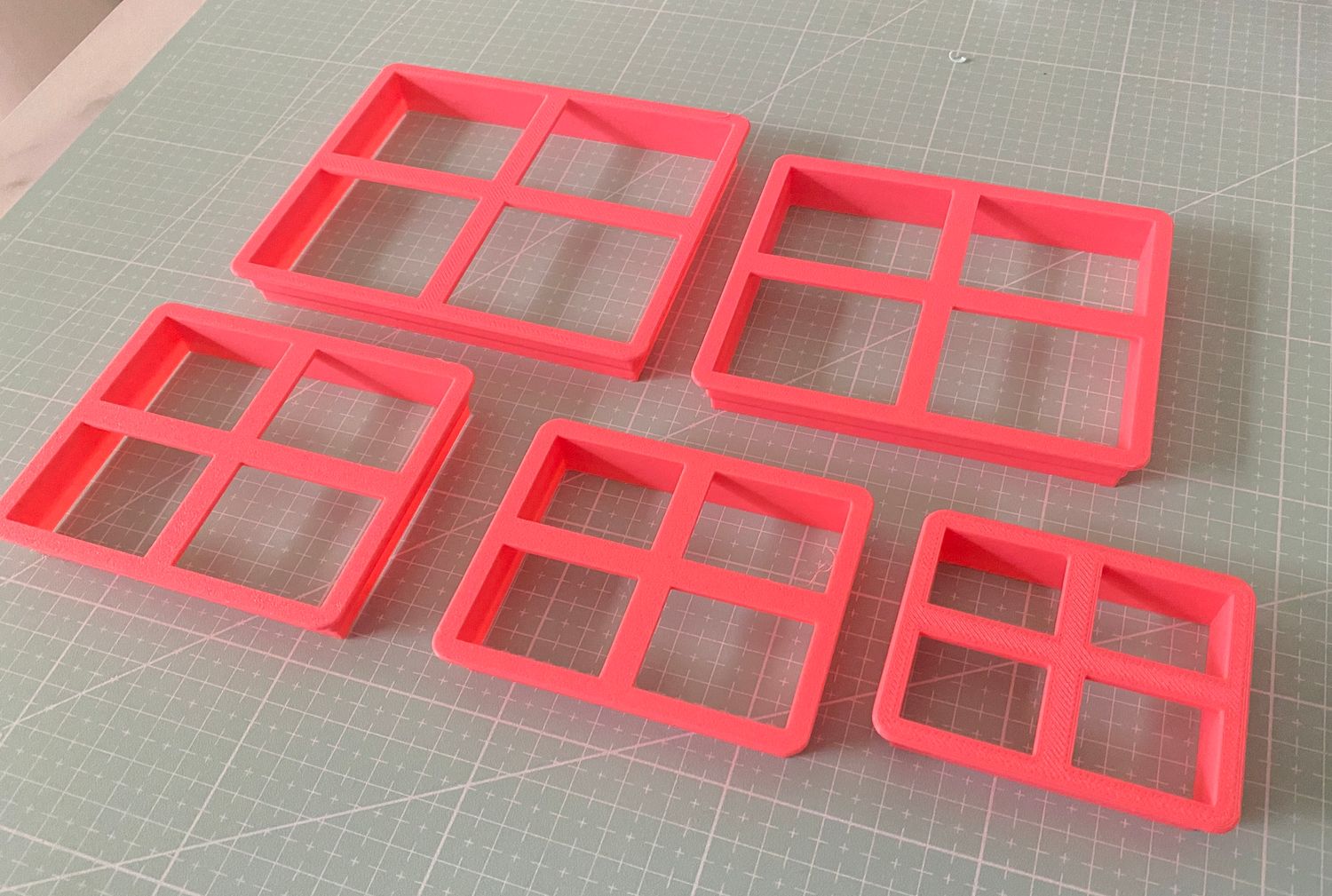 CBS Cutters -RECTANGLES - Σετ 5 Κουπάτ Ορθογώνια