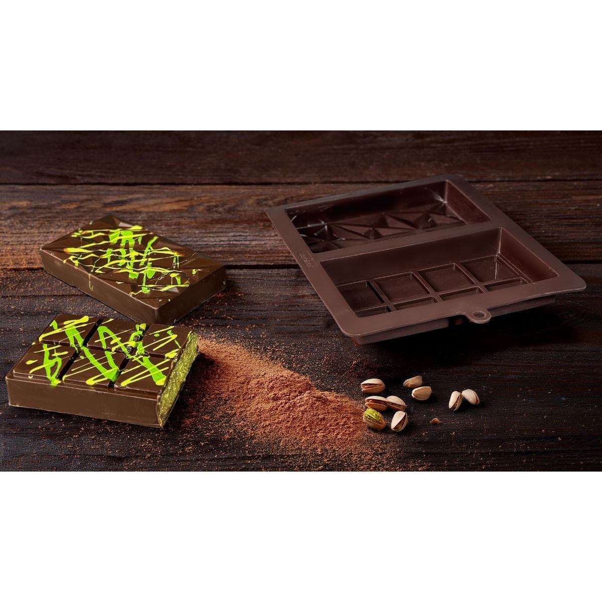 Zenker Silicone Mould - Dubai Chocolate Bar-Καλούπι Σοκολάτας Dubai