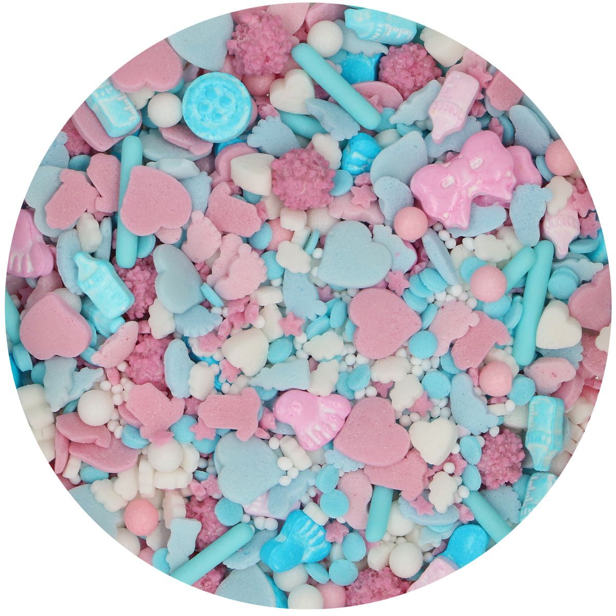 FunCakes 3D Sprinkle Medley - Baby Bliss 70g-Ζαχαρωτά Μωρουδιακά