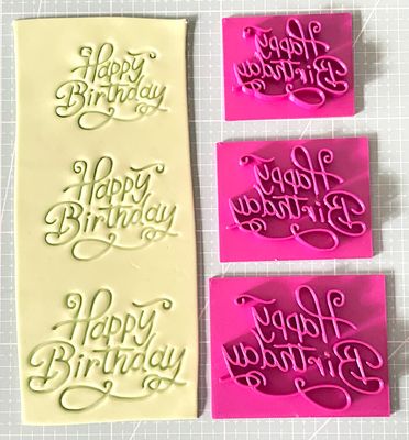 CBS Stamps 'Happy Birthday' Σφραγίδα. Σχέδιο 2