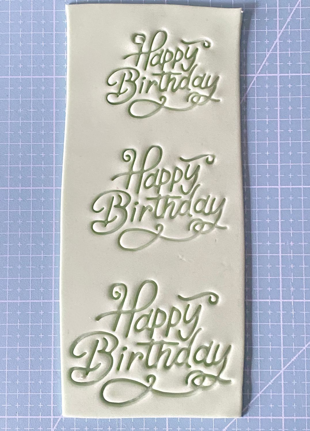 CBS Stamps &#39;Happy Birthday&#39; Σφραγίδα. Σχέδιο 2