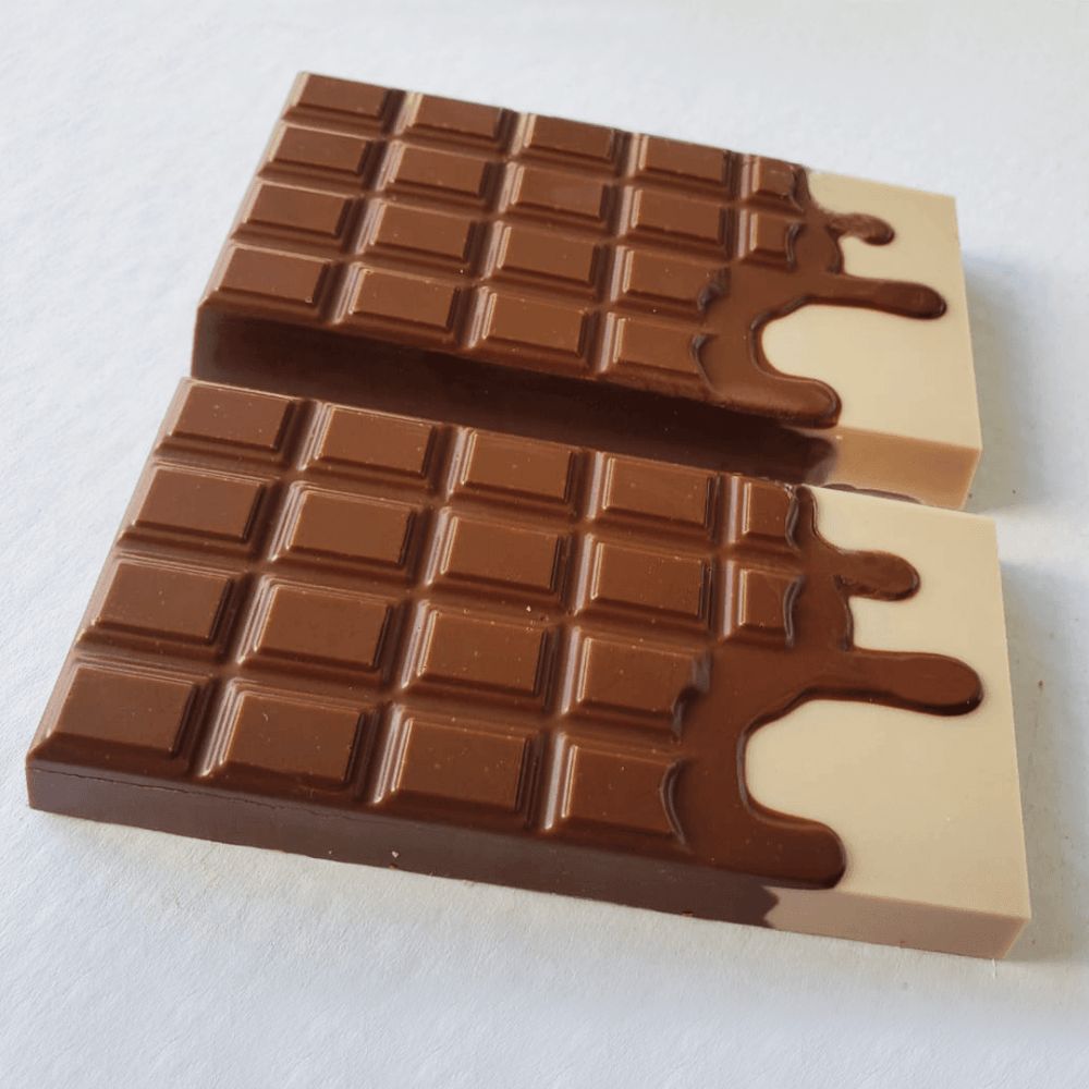 BWB Chocolate Mould 3-part - Melted Chocolate Bar -Καλούπι σοκολάτας