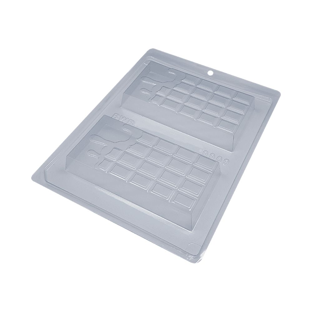BWB Chocolate Mould 3-part - Melted Chocolate Bar -Καλούπι σοκολάτας