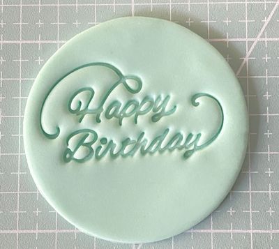 CBS Stamps 'Happy Birthday' Σφραγίδα. Σχέδιο 1 CBS Stamps 'Happy Birthday' Σφραγίδα. Σχέδιο 1