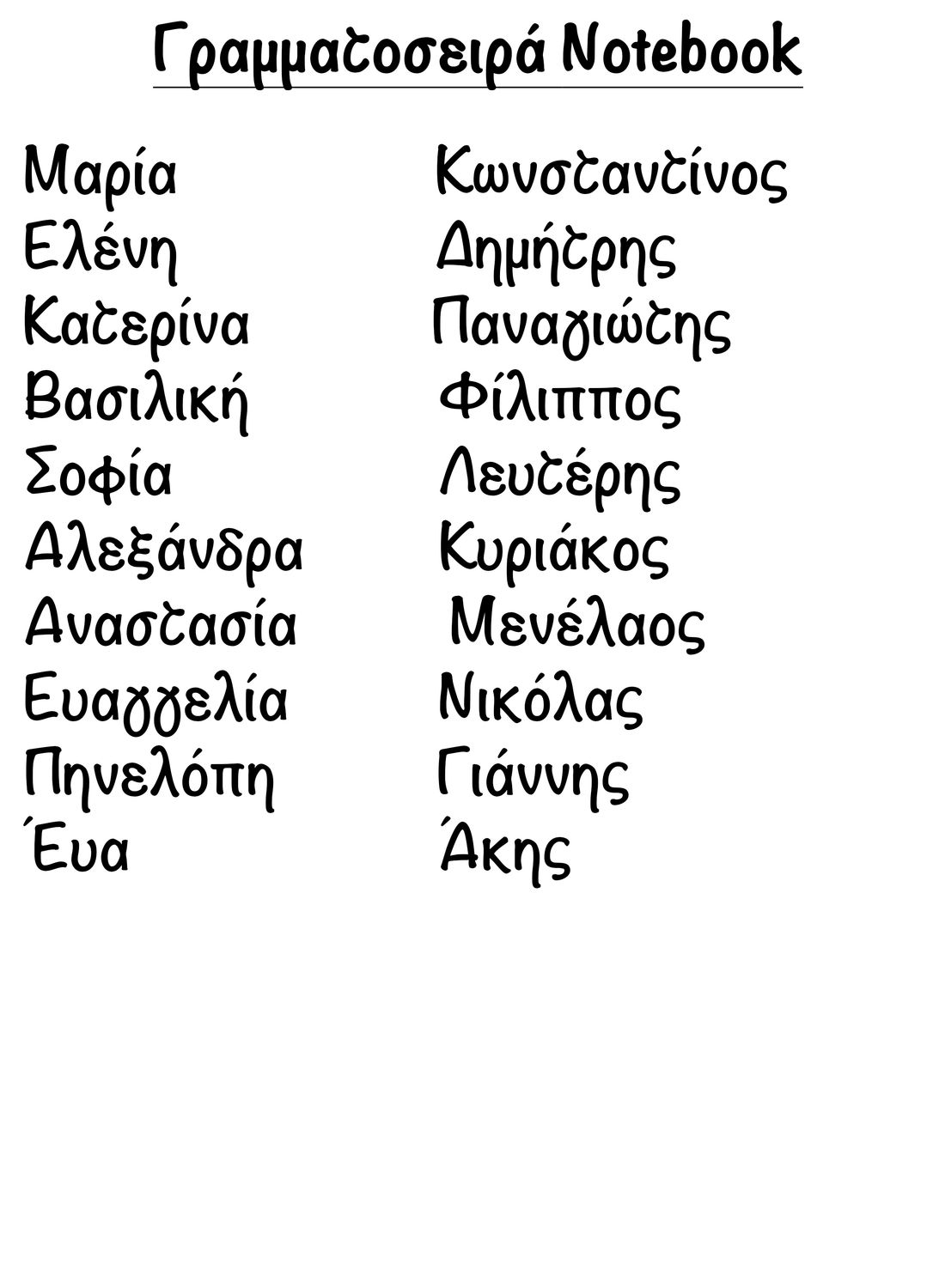 CBS Stamps Εξατομικευμένη Σφραγίδα Ονόματος