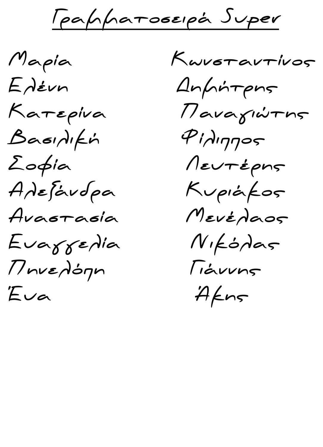 CBS Stamps Εξατομικευμένη Σφραγίδα Ονόματος