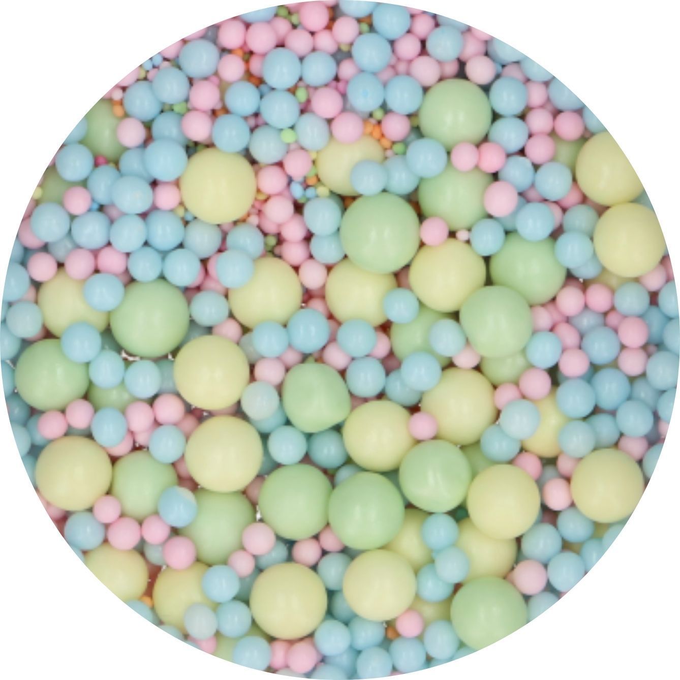 FunCakes Soft Pearls Mix PASTEL PERFECT 80g-Μαλακές Πέρλες Παστέλ