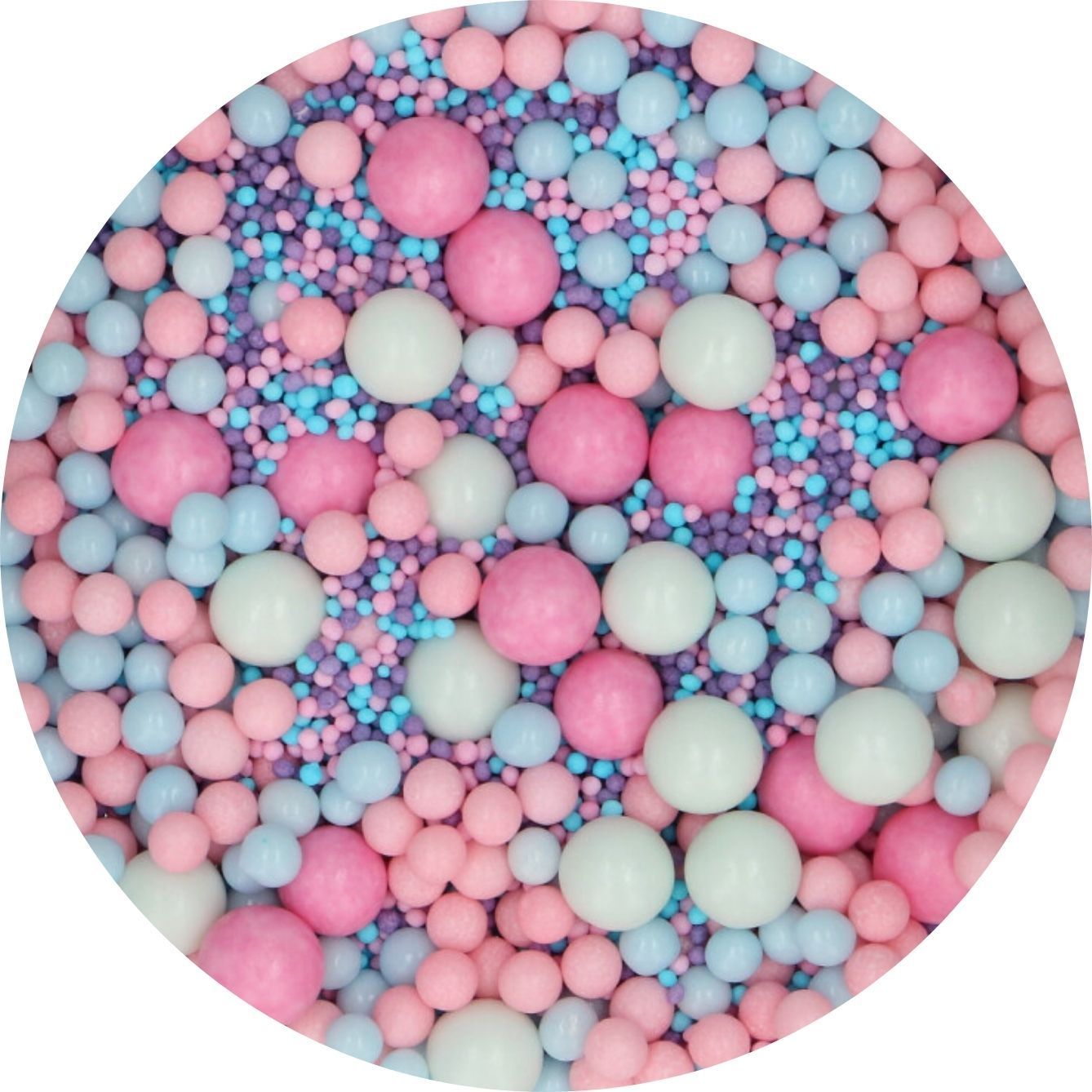 FunCakes Soft Pearls Mix BUBBLEGUM POP 80g-Μαλακές Πέρλες Mix
