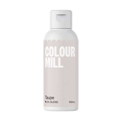 Colour Mill Oil Based Gel Colour - TAUPE 100ml - Χρώμα Σοκολάτας σε Τζελ Μπεζ/Γκρι