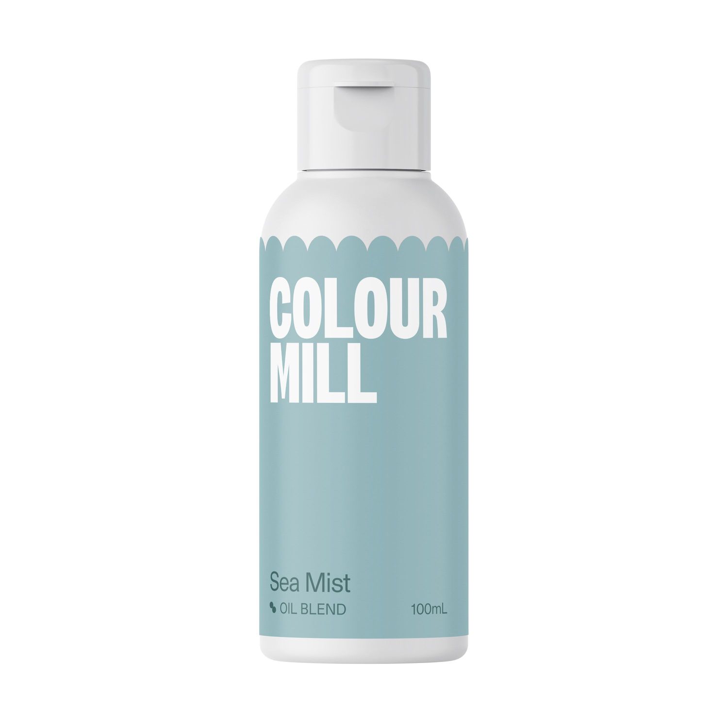 Colour Mill Oil Based Gel Colour - SEA MIST 100ml - Χρώμα Σοκολάτας σε Τζελ Μπλε/Πράσινο της Θάλασσας