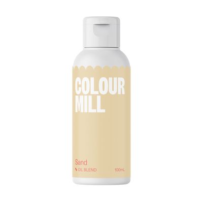 Colour Mill Oil Based Gel Colour - SAND 100ml - Χρώμα Σοκολάτας σε Τζελ Μπεζ της Άμμου