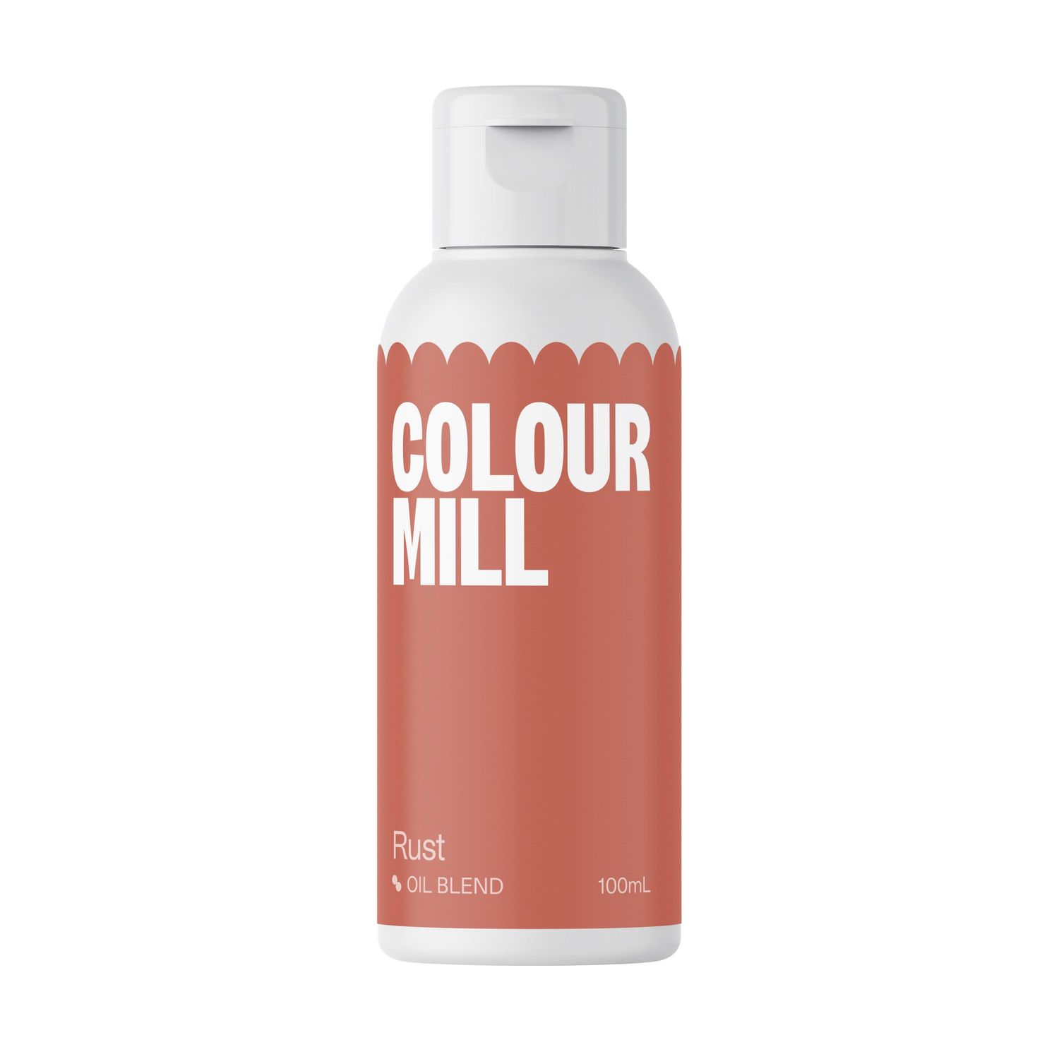 Colour Mill Oil Based Gel Colour - RUST 100ml - Χρώμα Σοκολάτας σε Τζελ Καφέ της Σκουριάς