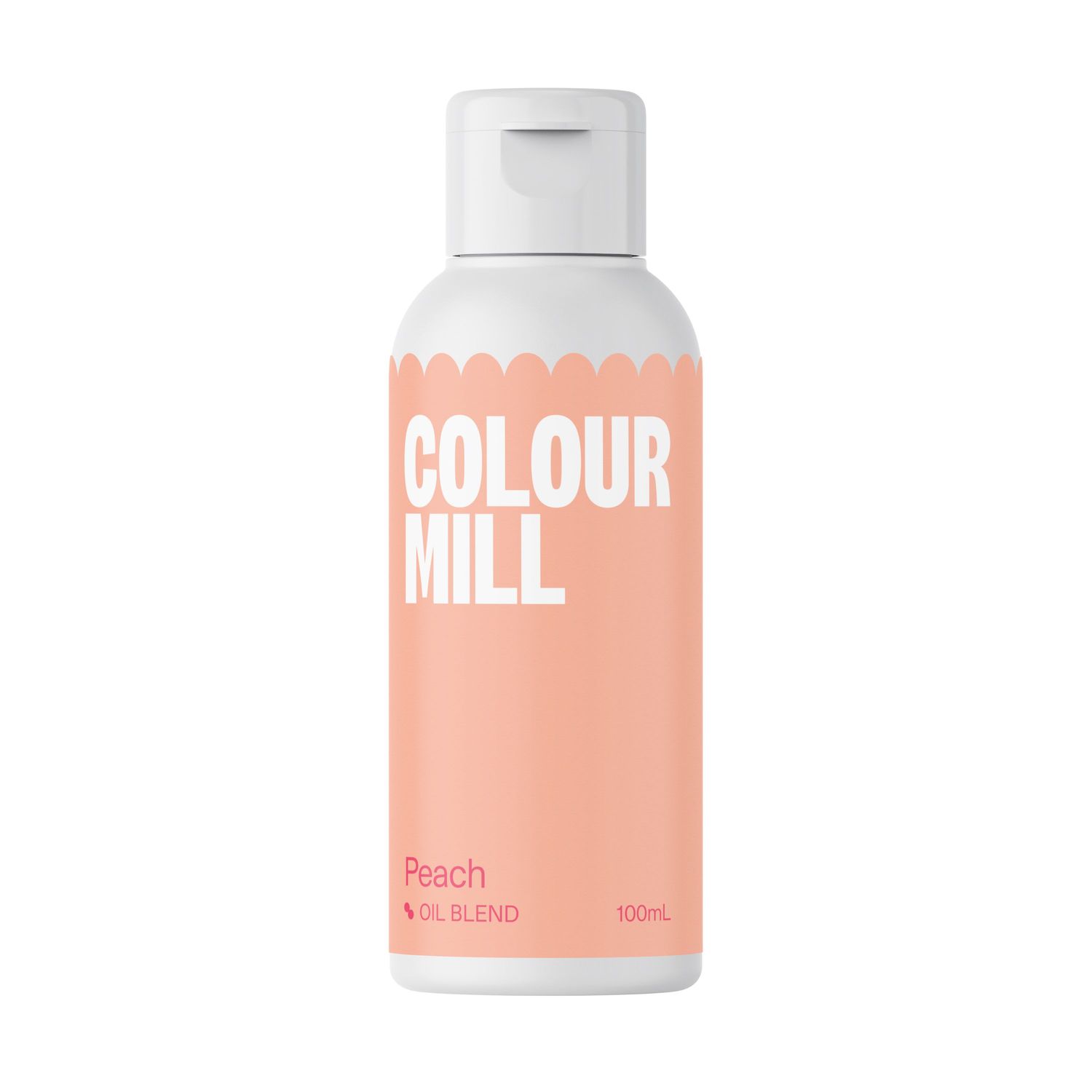 Colour Mill Oil Based Gel Colour - PEACH 100ml - Χρώμα Σοκολάτας σε Τζελ Ροδακινί