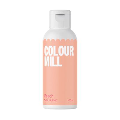 Colour Mill Oil Based Gel Colour - PEACH 100ml - Χρώμα Σοκολάτας σε Τζελ Ροδακινί