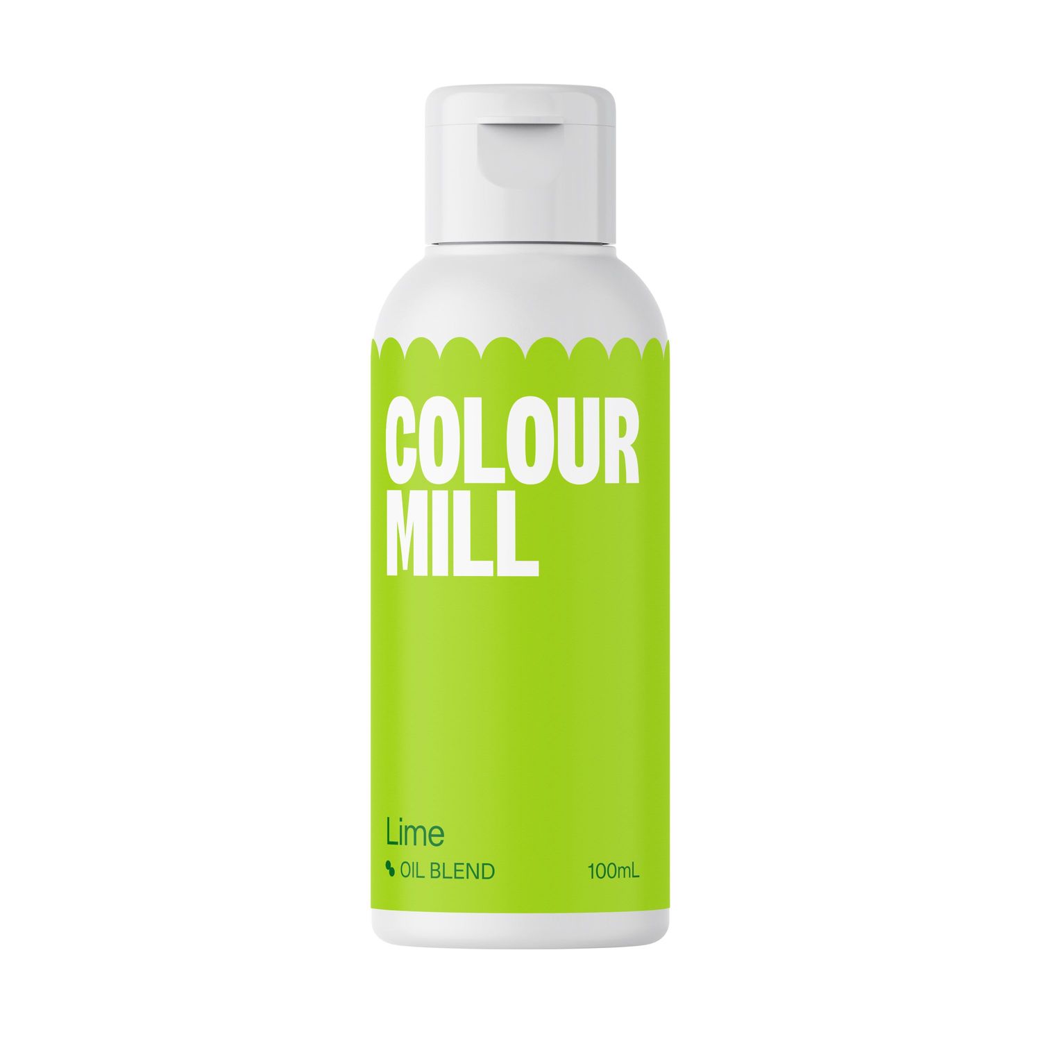 Colour Mill Oil Based Gel Colour - LIME 100ml - Χρώμα Σοκολάτας σε Τζελ Λάιμ