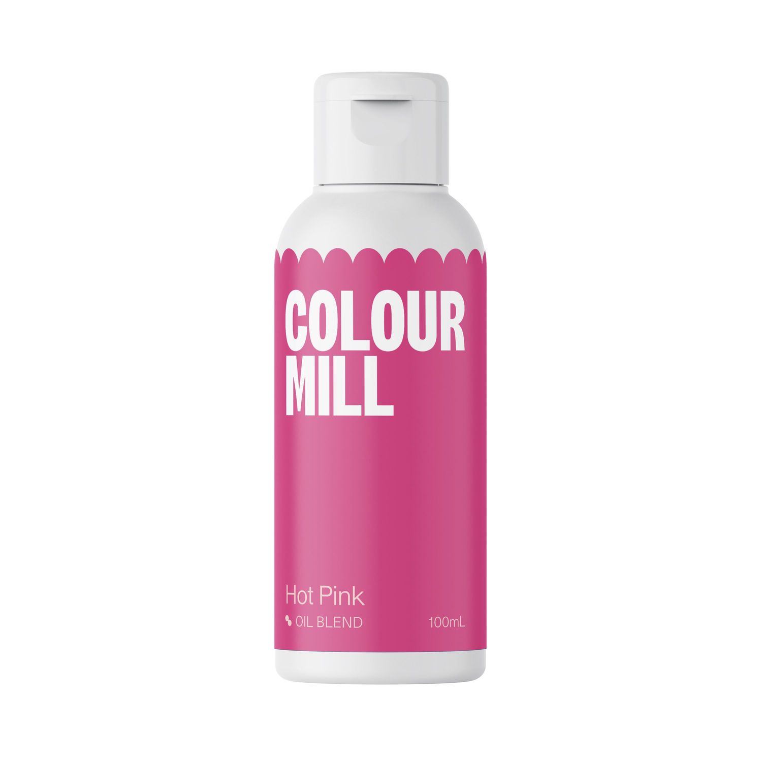 Colour Mill Oil Based Gel Colour - HOT PINK 100ml - Χρώμα Σοκολάτας σε Τζελ Φούξια