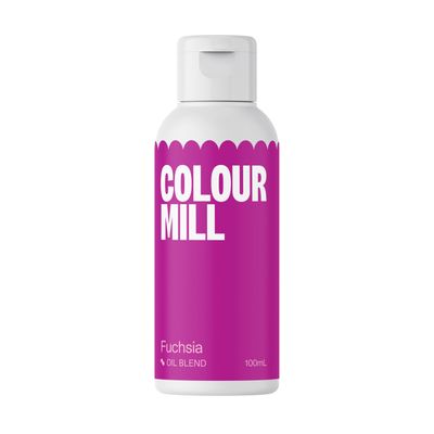 Colour Mill Oil Based Gel Colour - FUCHSIA 100ml - Χρώμα Σοκολάτας σε Τζελ Φούξια
