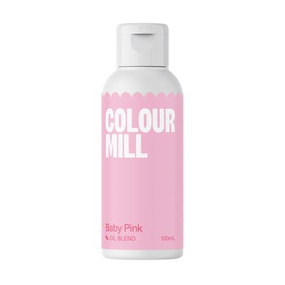 Colour Mill Oil Based Gel Colour - BABY PINK 100ml - Χρώμα Σοκολάτας σε Τζελ Απαλό Ροζ Colour Mill Oil Based Gel Colour - BABY PINK 100ml - Χρώμα Σοκολάτας σε Τζελ Απαλό Ροζ