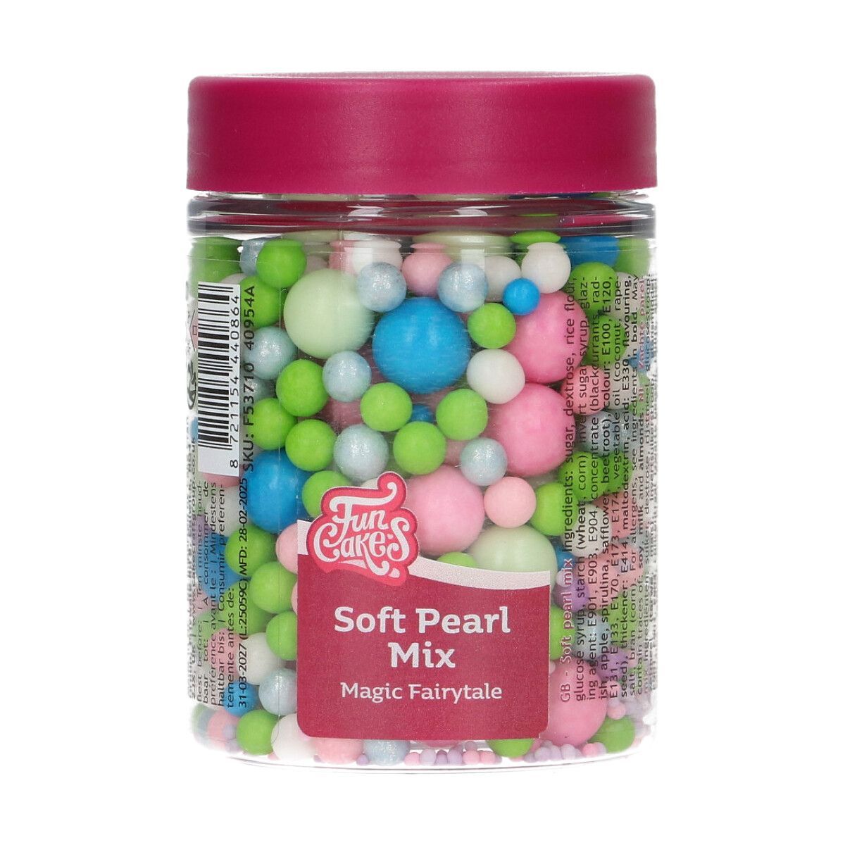 FunCakes Soft Pearls Mix MAGIC FAIRYTALE 80g-Μαλακές Πέρλες mix