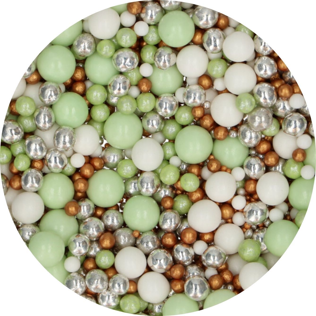 FunCakes Soft Pearls Mix BOTANICAL BLISS 80g-Μαλακές Πέρλες mix