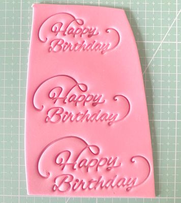 CBS Stamps 'Happy Birthday' Σφραγίδα. Σχέδιο 1
