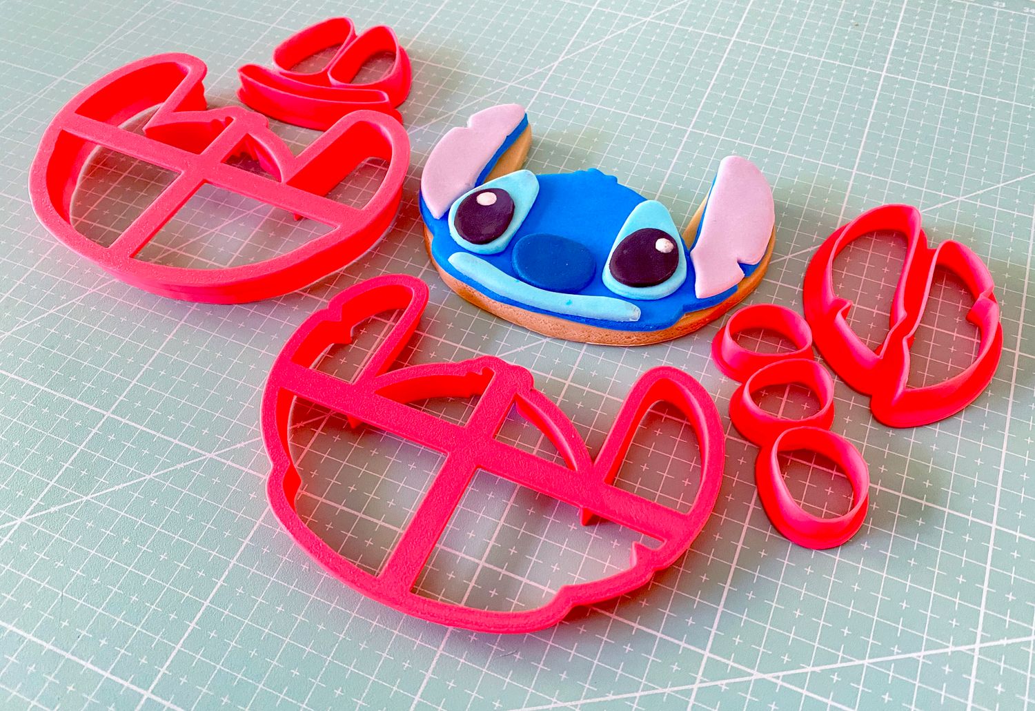 CBS Σετ 5 τμχ κουπάτ STITCH -HEAD 8εκ, 9εκ ή 10εκ- Stitch Κεφάλι