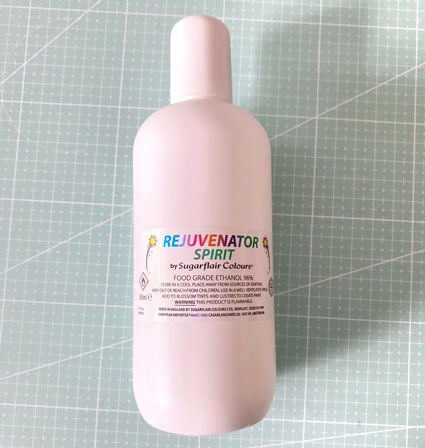 Sugarflair Rejuvenator Spirit (Dipping Solution)  Ethanol Alcohol -Βρώσιμη Αλκοόλη 280ml