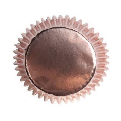 Baked With Love Cupcake Cases -METALLIC ROSE GOLD - Θήκες Ψησίματος -Μεταλλικό Ροζ Χρυσό 50 τεμ