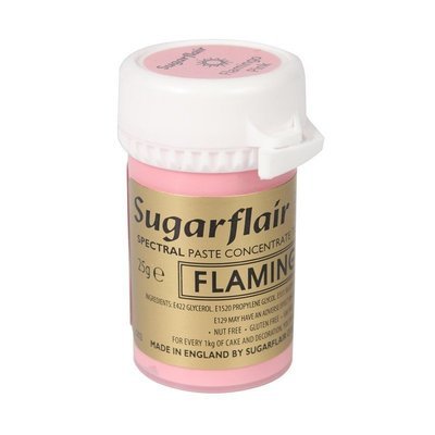 Sugarflair Paste Colours -FLAMINGO -Χρώμα σε Πάστα Ροζ φλαμίνγκο 25γρ