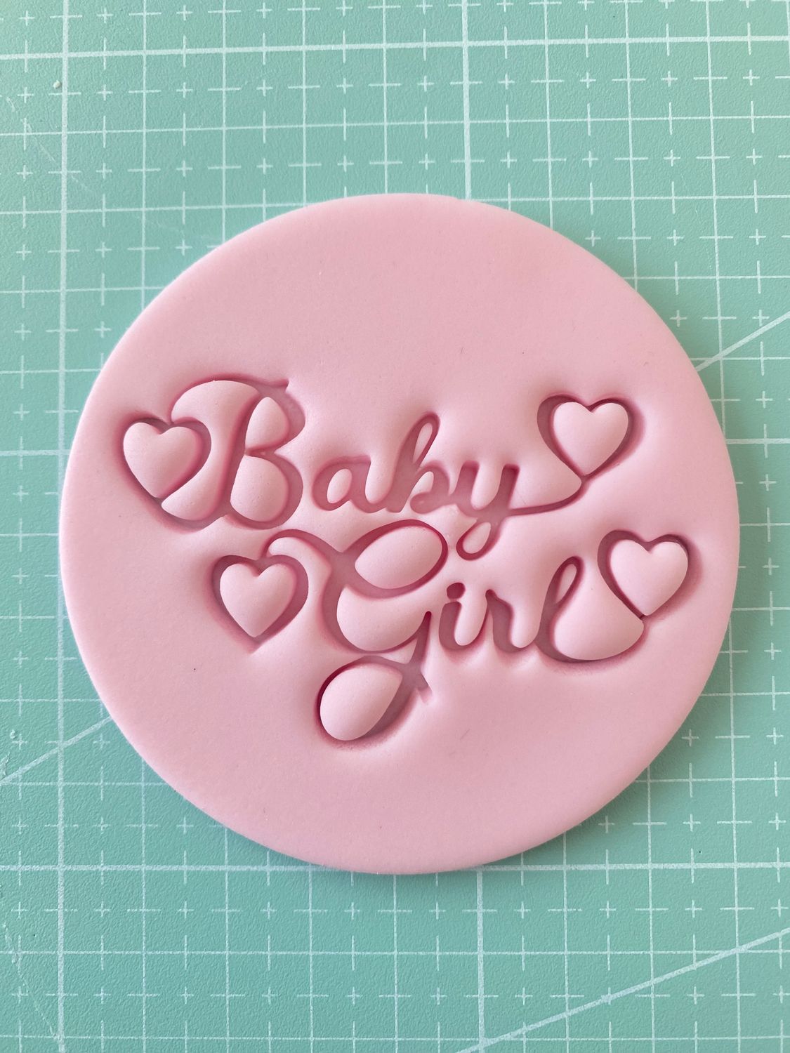 CBS Stamps Σφραγίδα  &#39;&#39;Baby Girl&#39;&#39; Σχέδιο 1