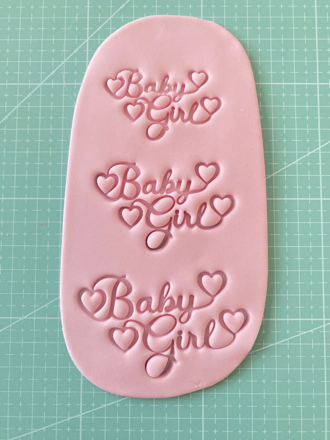 CBS Stamps Σφραγίδα  &#39;&#39;Baby Girl&#39;&#39; Σχέδιο 1