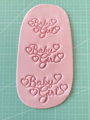 CBS Stamps Σφραγίδα  ''Baby Girl'' Σχέδιο 1