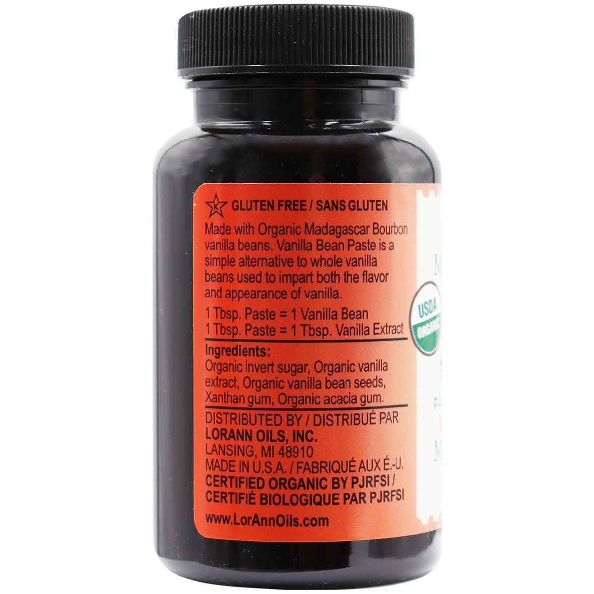 LorAnn Madagascar Vanilla Paste Πάστα Βανίλιας Μαδαγασκάρης- 118ml