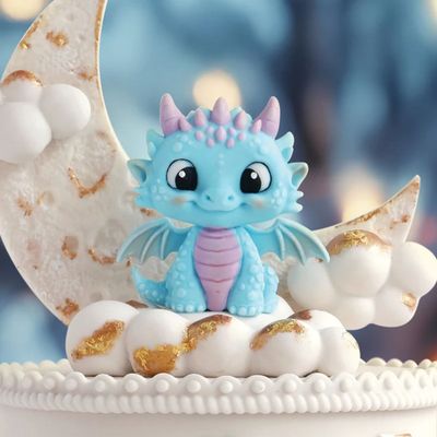 Katy Sue Silicone Mould -EASY STAND DRAGON-Καλούπι Δράκος Katy Sue Silicone Mould -EASY STAND DRAGON-Καλούπι Δράκος