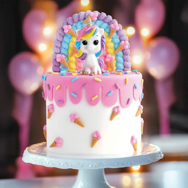 Katy Sue Silicone Mould -EASY STAND UNICORN- Μονόκερος