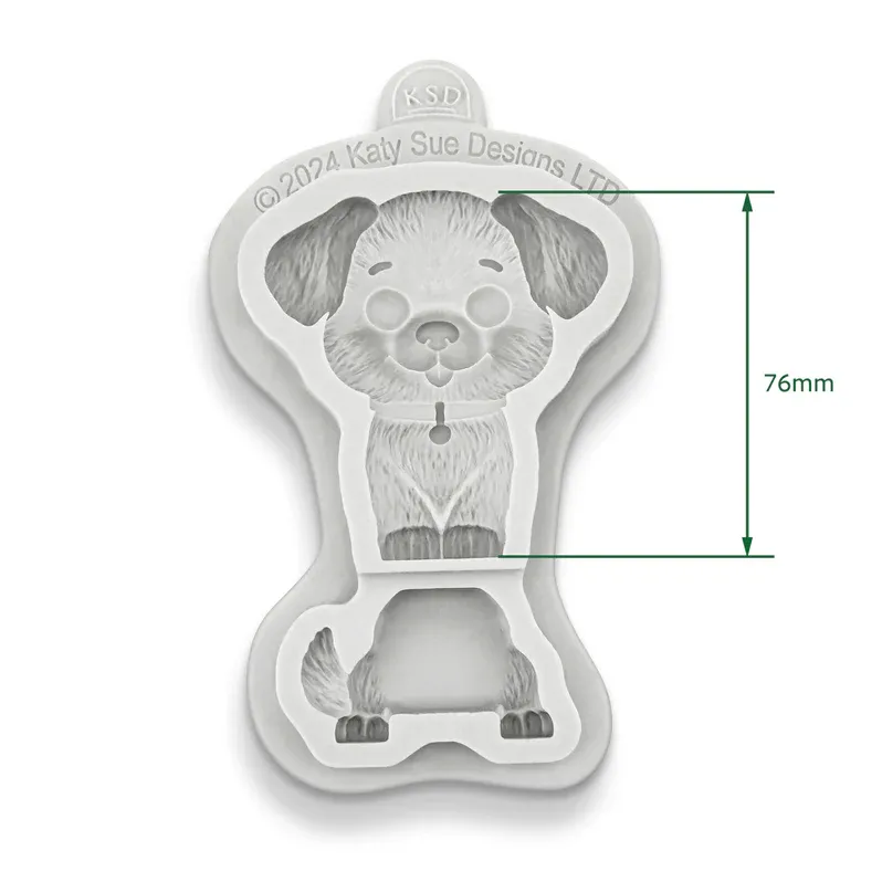 Katy Sue Silicone Mould -EASY STAND DOG -Σκυλάκι που στέκεται