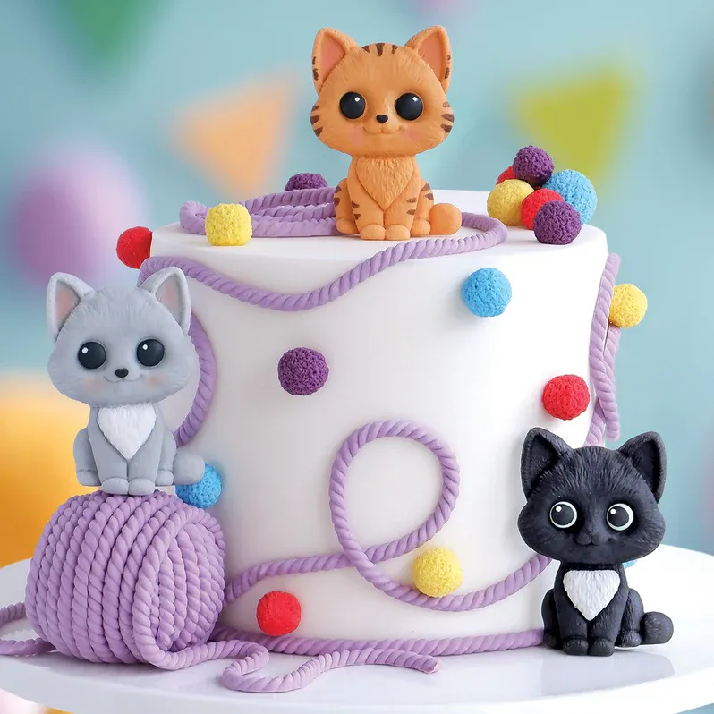 Katy Sue Silicone Mould -EASY STAND CAT -Γάτα