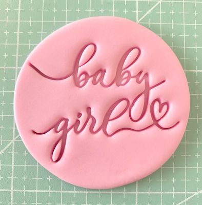 CBS Stamps Σφραγίδα  &#39;&#39;Baby Girl&#39;&#39; Σχέδιο 2