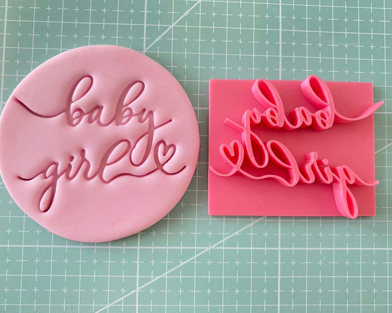 CBS Stamps Σφραγίδα  &#39;&#39;Baby Girl&#39;&#39; Σχέδιο 2