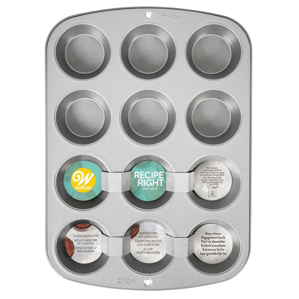 WILTON Baking Tin for Cupcakes/Muffins -Ταψί για 12 Κάπκεϊκς/Μάφινς